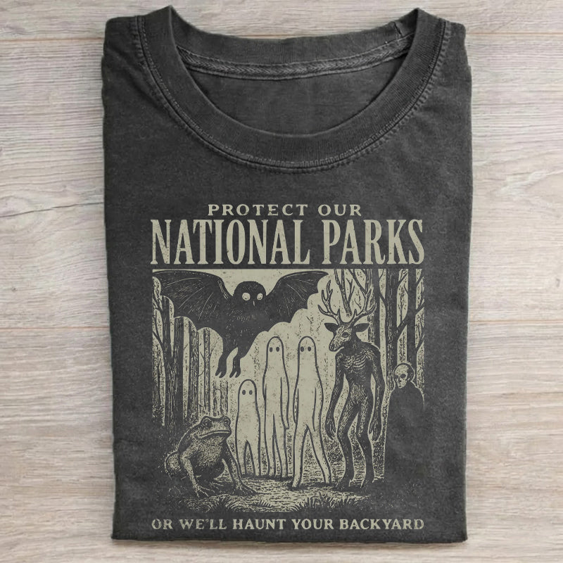 Folk Horror National Park T-shirt
