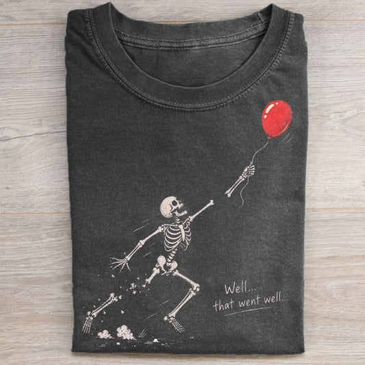 Skeleton Lost Balloon T-shirt