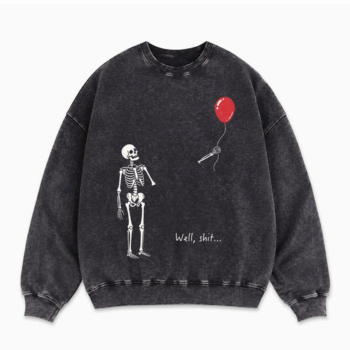 Skeleton Lost Balloon Sweatshirt