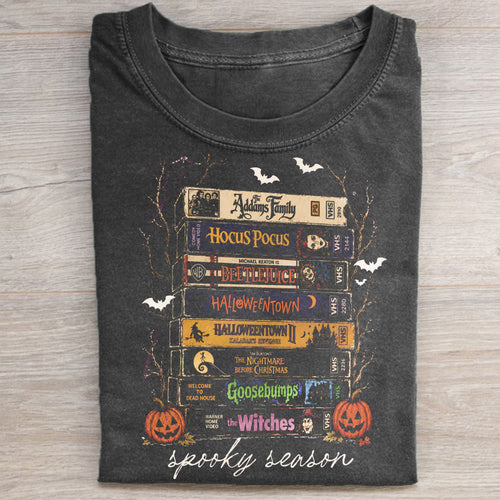 Vintage Halloween VHS  T-shirt