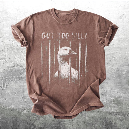 Funny Silly Goose Meme T-shirt