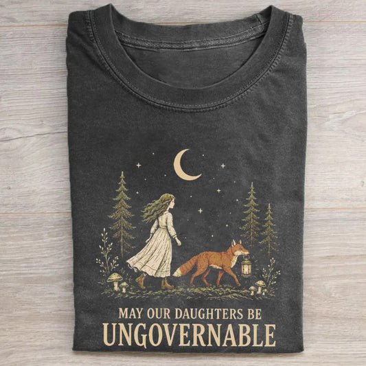 May Our Daughters Be Ungovernable T-shirt