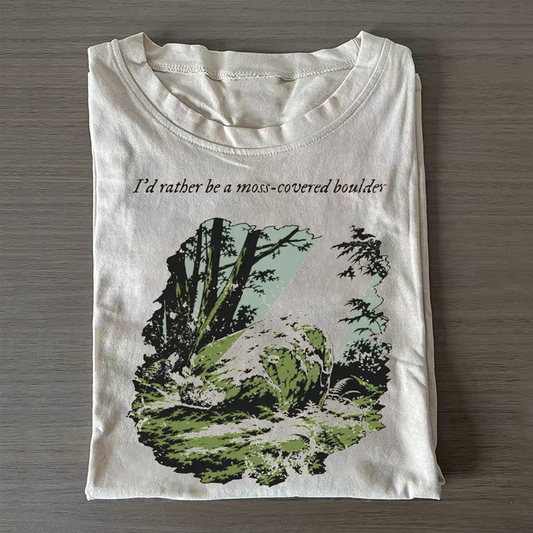 Moss Covered Boulder T-shirt
