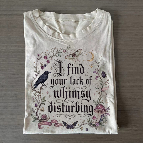 Lack of Whimsy Crow Fall T-shirt