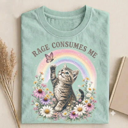 Vintage Rage Consumes Me T-shirt