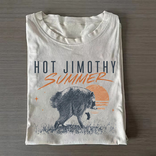 Hot Jimothy Summer Raccoon T-Shirt