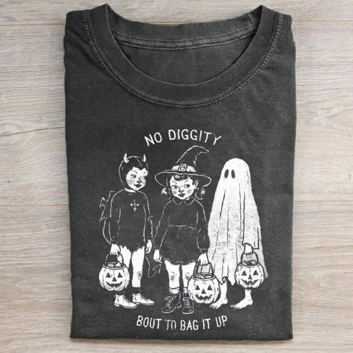 No Diggity Halloween T-Shirt