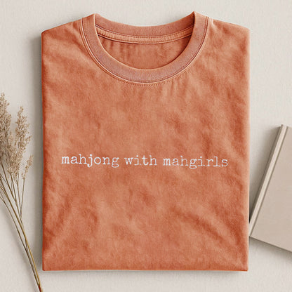Mahjong with Mahgirls T-shirt
