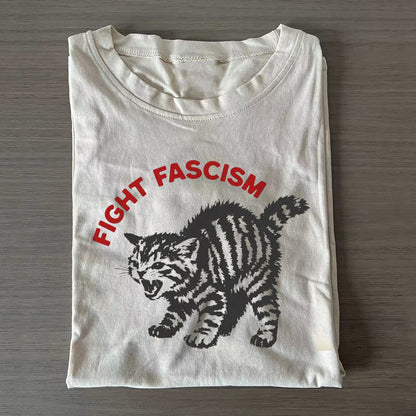 Vintage Tabby Cat Resist T-shirt