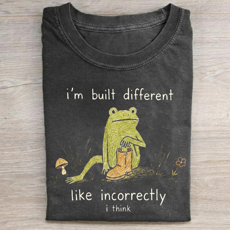 I’m Built Different Frog T-shirt