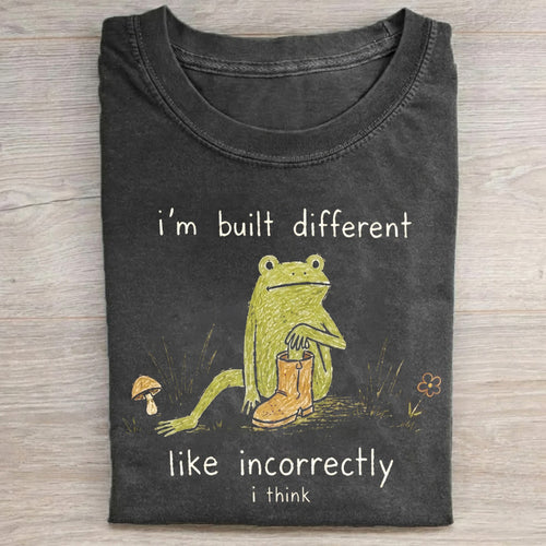 I’m Built Different Frog T-shirt