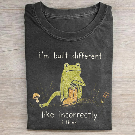 I’m Built Different Frog T-shirt