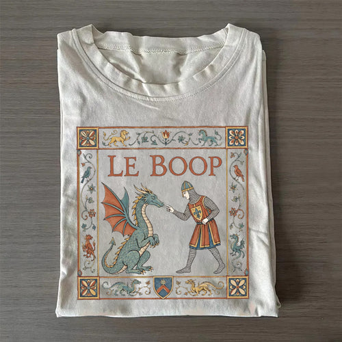 Le Boop Dragon Medieval T-Shirt