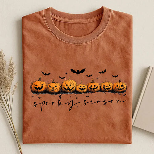 Spooky Season Pumpkins Halloween T-shirt