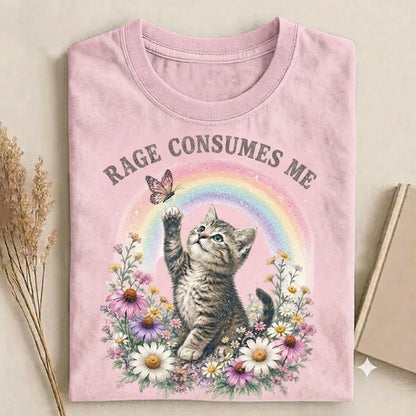 Vintage Rage Consumes Me T-shirt