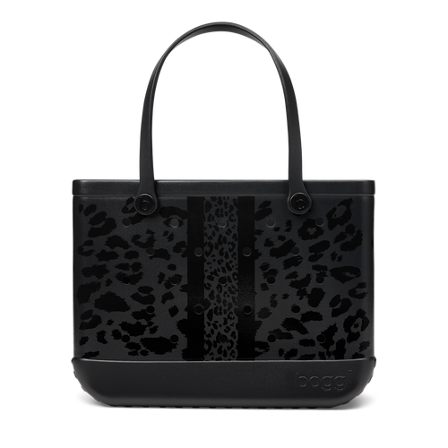 Original Bogg Bag - Black Onyx Leopard Lux