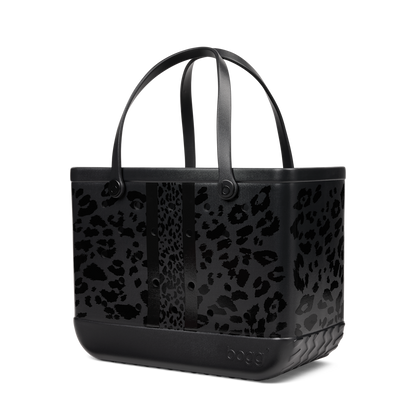 Original Bogg Bag - Black Onyx Leopard Lux