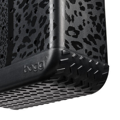 Original Bogg Bag - Black Onyx Leopard Lux