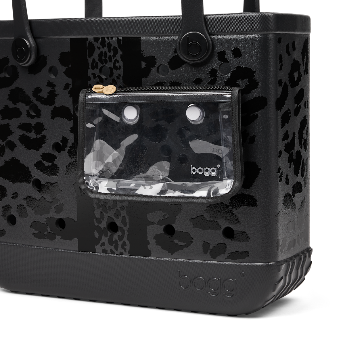 Baby Bogg Bag - Black Onyx Leopard Lux
