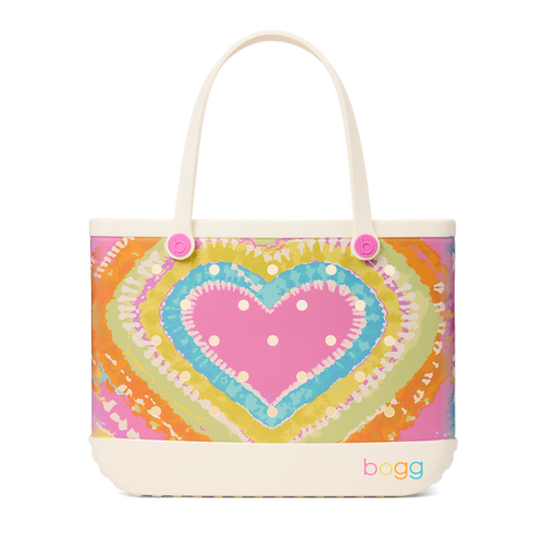Original Bogg Bag - Dye-licious Heart Pink Taffy