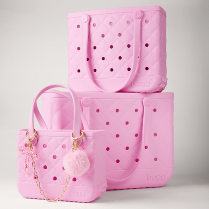Original Bogg Bag - Quilted Pink Taffy