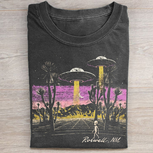 Roswell NM UFO Graphic T-shirt